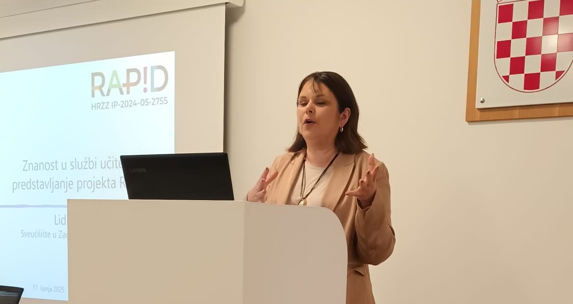 Znanost u službi učitelja: predstavljanje projekta RAPID